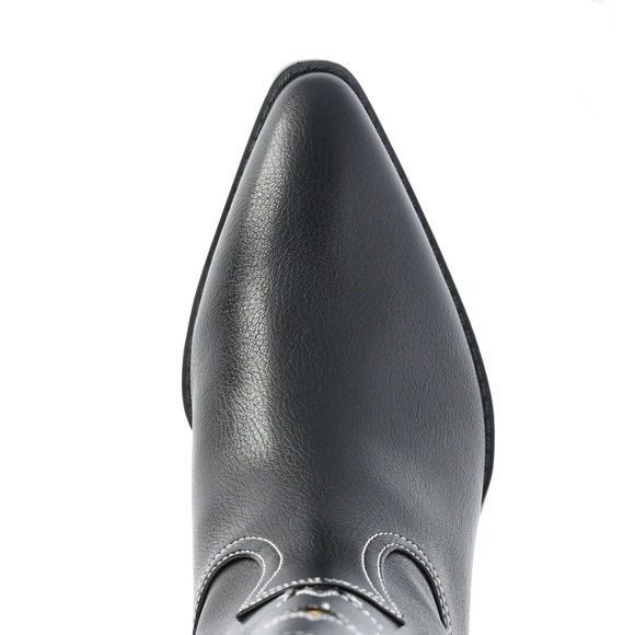 Western Boots Black Novelty Southwestern Cowgirl Desert Vibes Country Size 9 - Picture 9 of 10